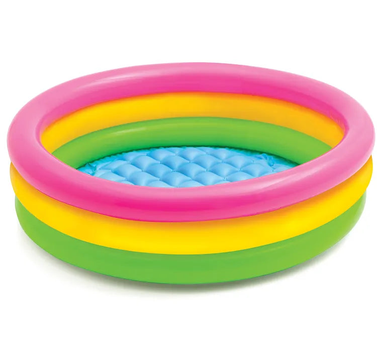 INTEX - Sunset Glow Baby Pool For Kids Inflatable Kids Bath Tub For Children