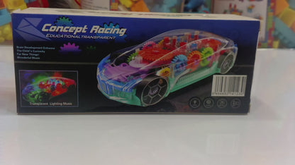 Concept Racing Car,Transparent,, Sound & Light Toys for Kids Boys & Girls / Orignal imported